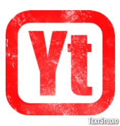 Yt Efeito de texto