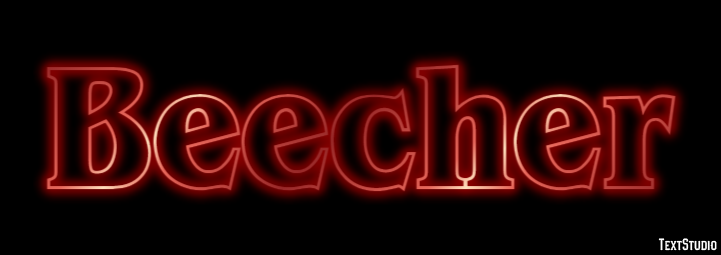 Beecher Text Effect