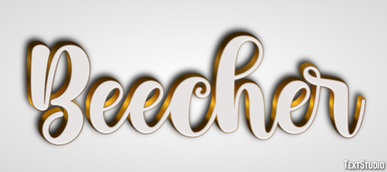 Beecher Text Effect