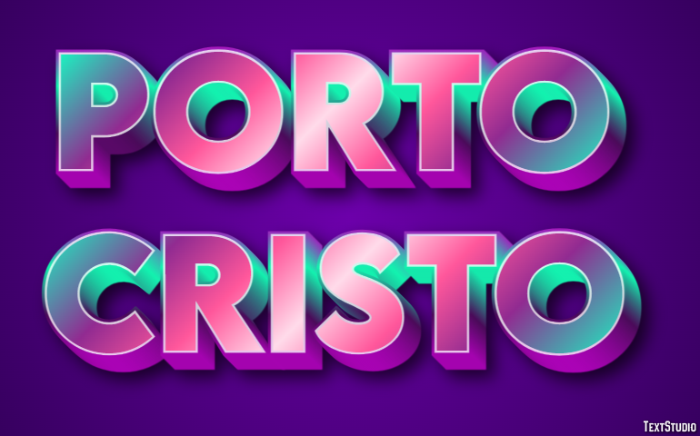 Porto Cristo Efekt tekstowy