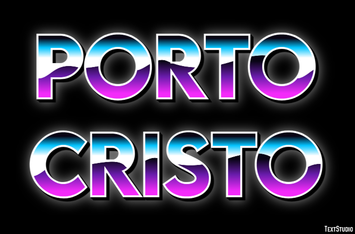 Porto Cristo Effetto testo