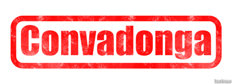 Convadonga Efecto de Texto