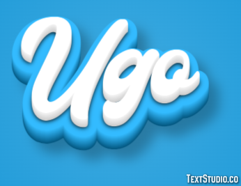 Ugo Effetto testo