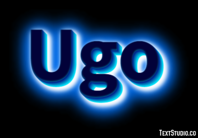 Ugo Efecto de Texto