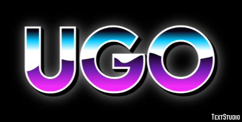Ugo Effetto testo