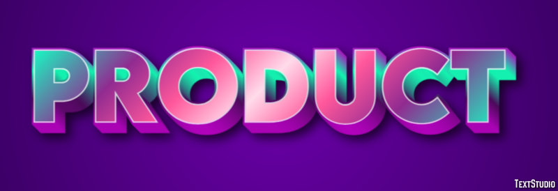 Product Text Effect