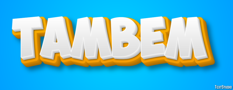 Também Text Effect