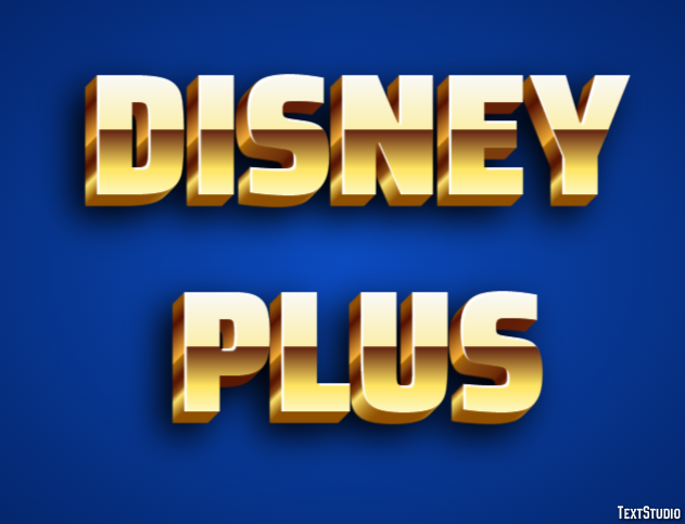 Disney Plus Tekst Effect