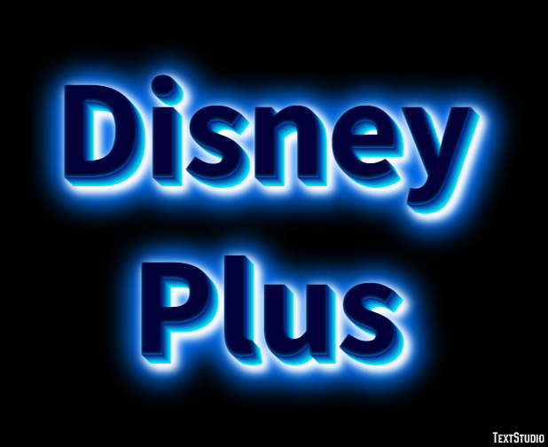 Disney Plus Tekst Effect
