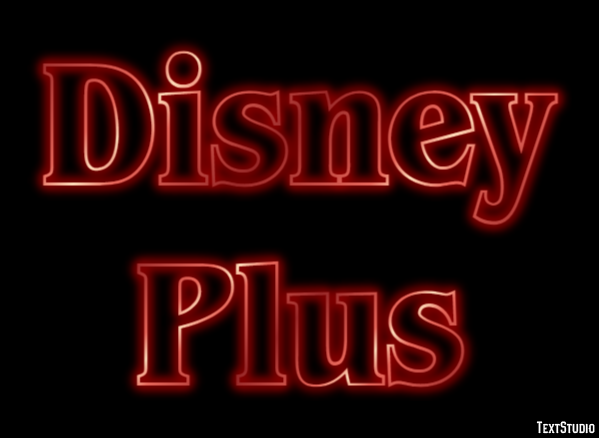 Disney Plus Tekst Effect