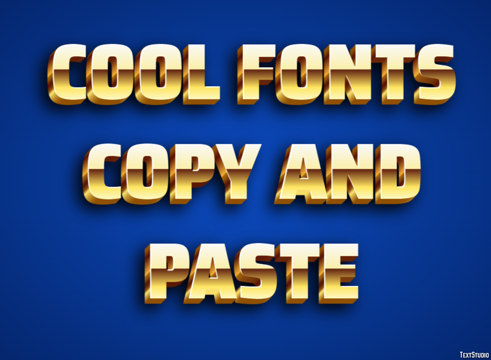 Cool Fonts Copy And Paste テキスト効果