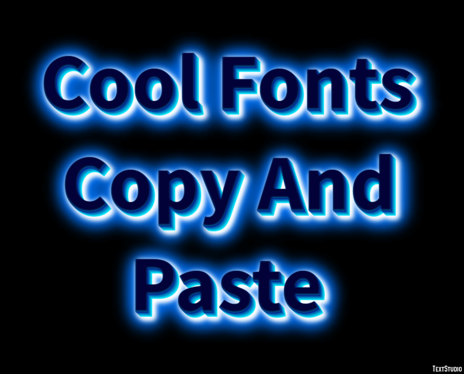 Cool Fonts Copy And Paste テキスト効果