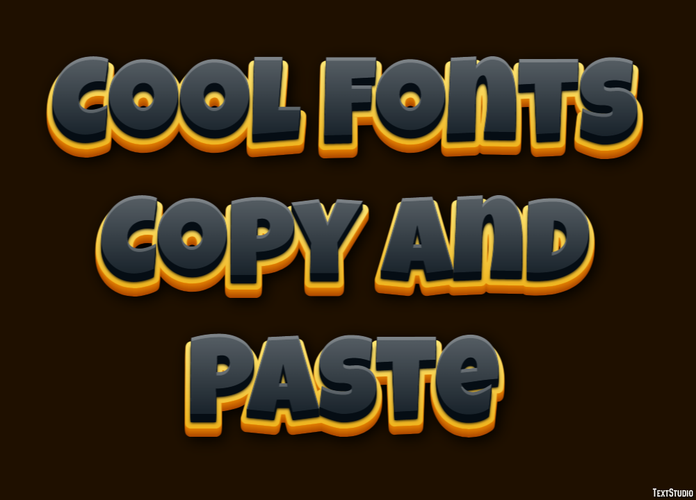 Cool Fonts Copy And Paste テキスト効果