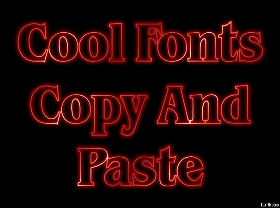 Cool Fonts Copy And Paste テキスト効果