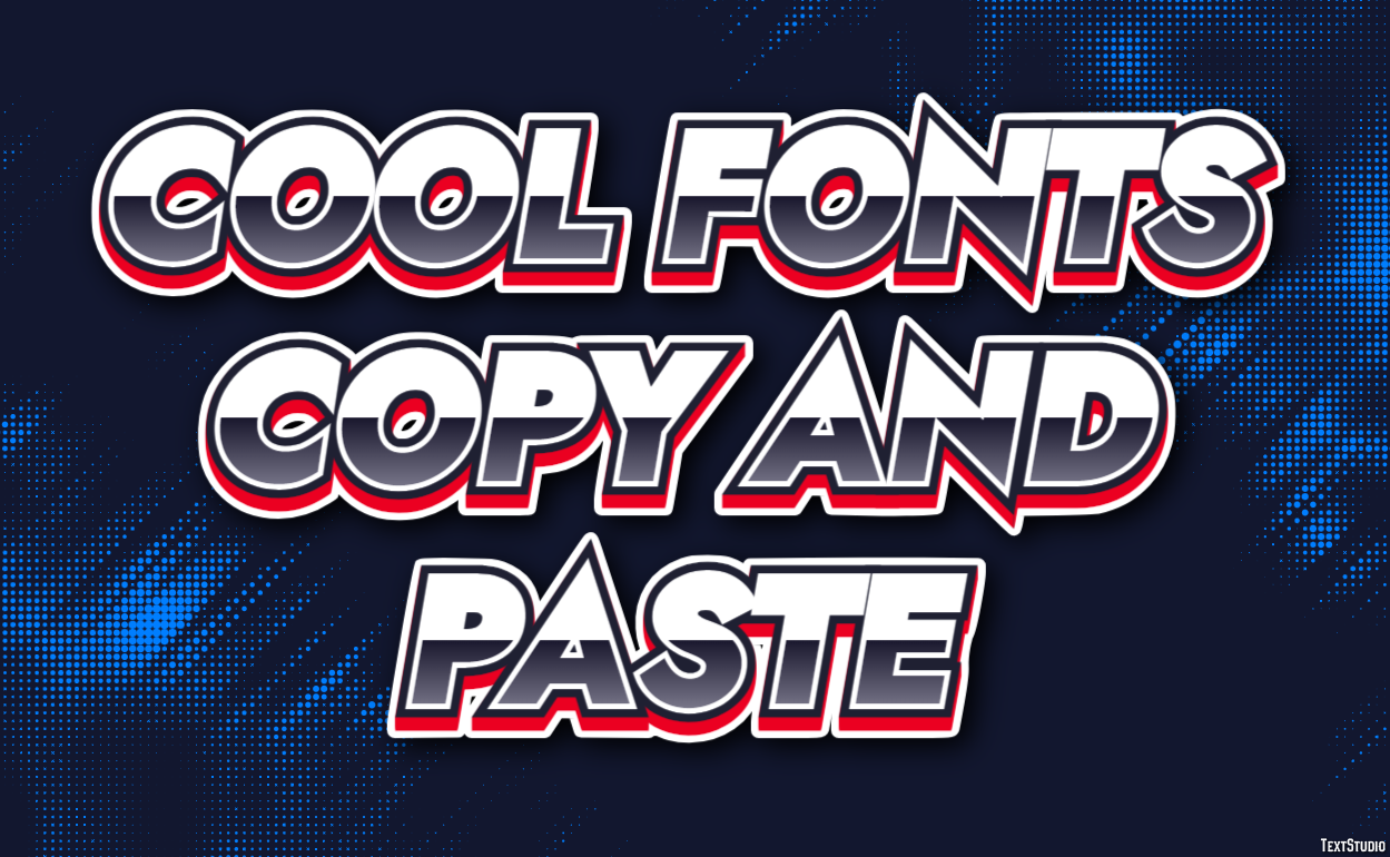 Cool Fonts Copy And Paste テキスト効果
