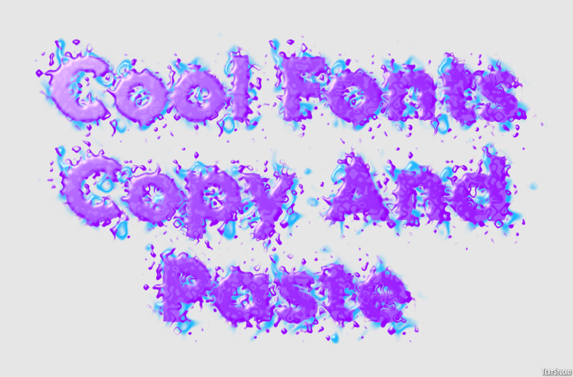 Cool Fonts Copy And Paste テキスト効果