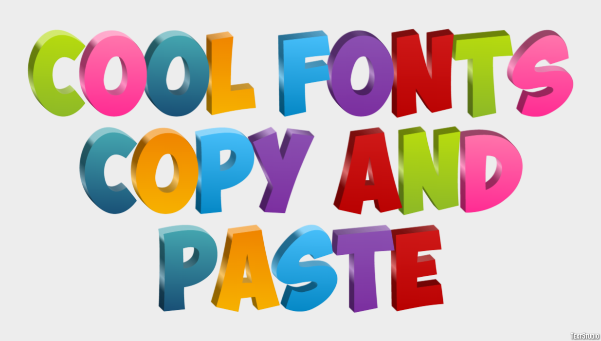 Cool Fonts Copy And Paste テキスト効果