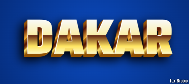 Dakar Efekt tekstowy