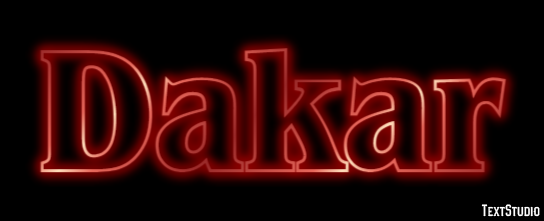 Dakar Efekt tekstowy