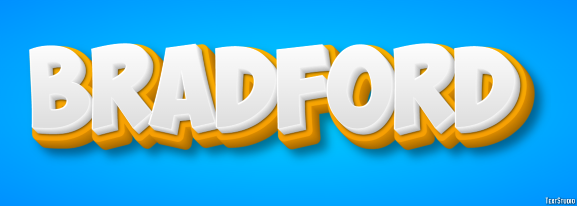 Bradford Text effect
