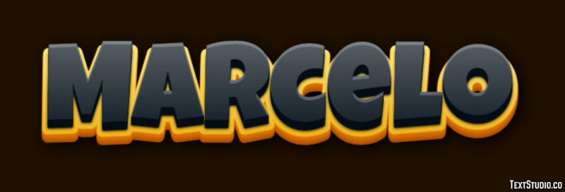 Marcelo Efecto de texto
