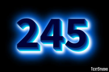 245 Tekst Effect