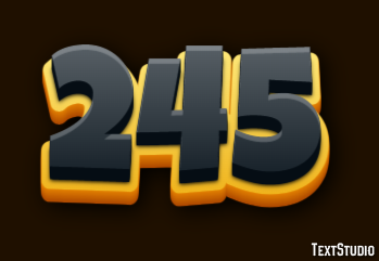 245 Эффект текста