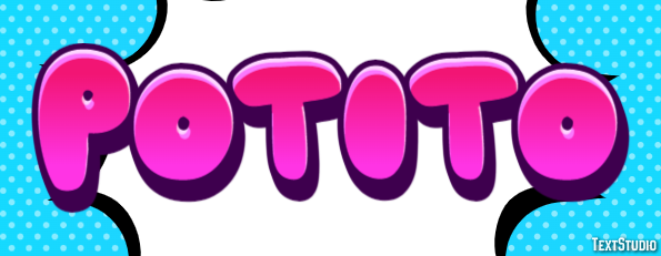 Potito Effetto testo