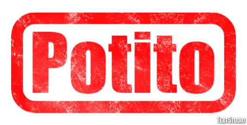 Potito Effetto testo