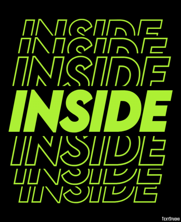 Inside Text Effect