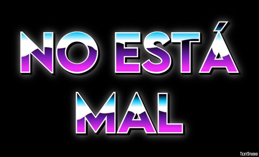 No está mal Texteffekt