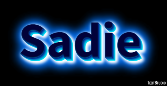 Sadie Effet de Texte