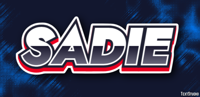 Sadie Efeito de texto