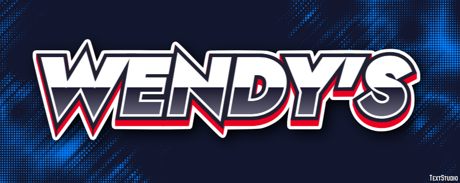 Wendy's Efeito de texto