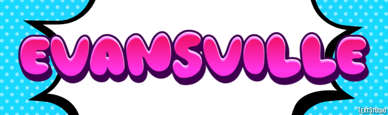 Evansville Effetto testo
