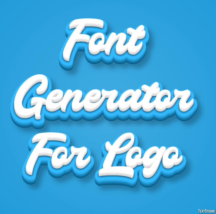 Font Generator For Logo Efecto de Texto