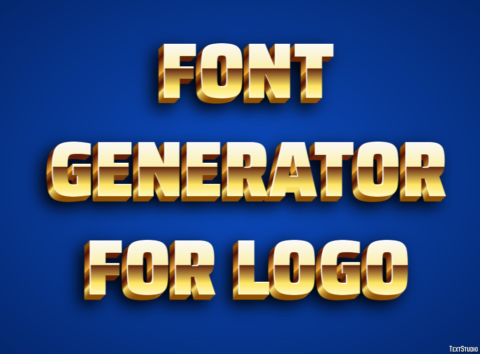 Font Generator For Logo Efekt tekstowy