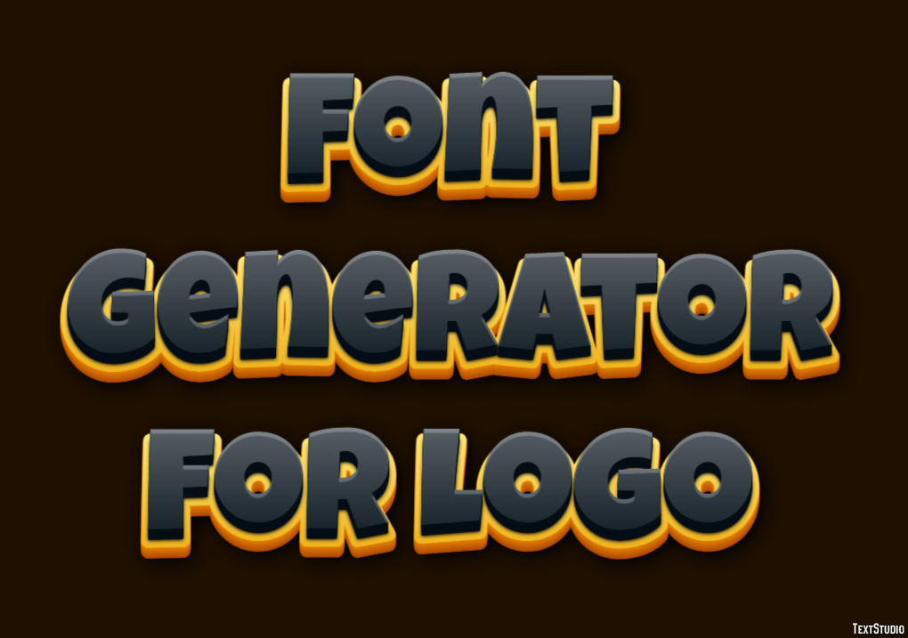Font Generator For Logo Efecto de Texto