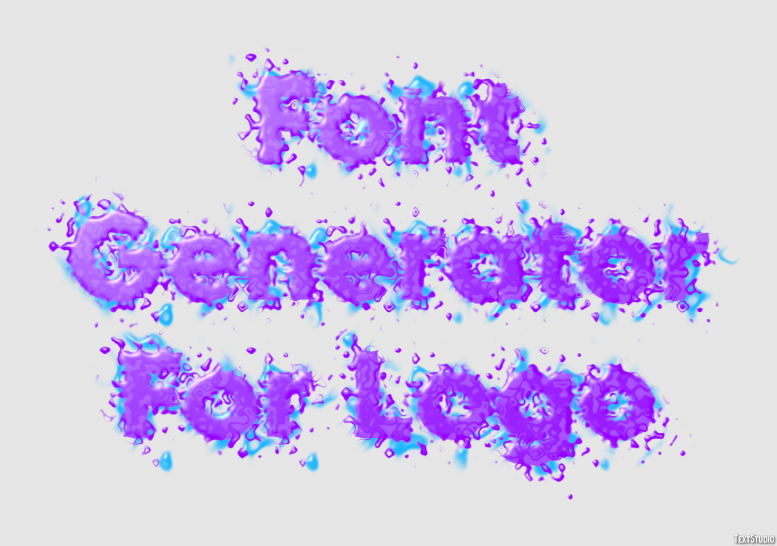 Font Generator For Logo Efecto de Texto