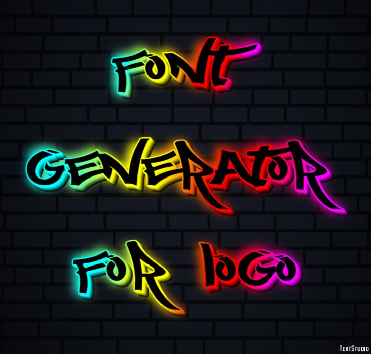 Font Generator For Logo Efecto de Texto