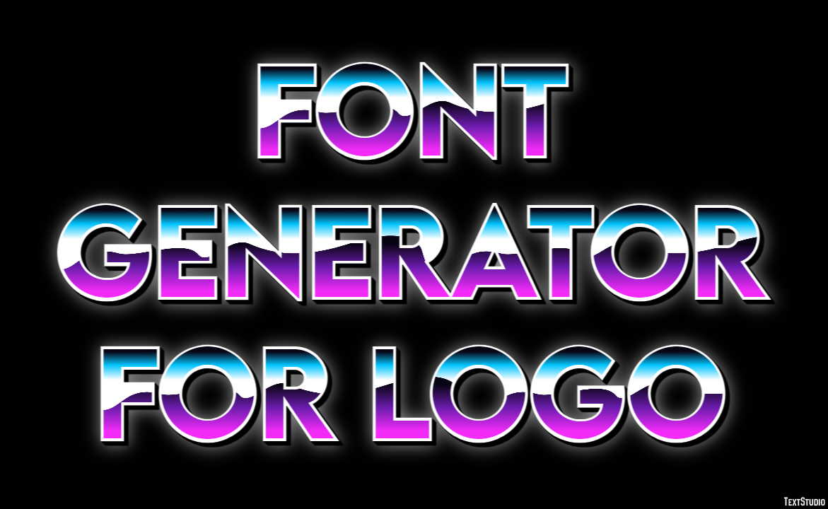 Font Generator For Logo Efecto de Texto