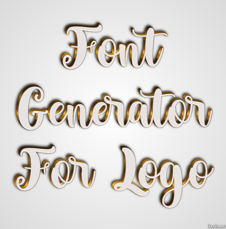 Font Generator For Logo Efecto de Texto
