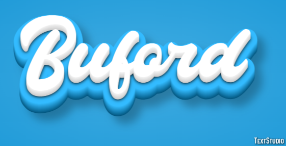 Buford Texteffekt