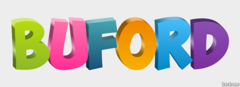 Buford Texteffekt