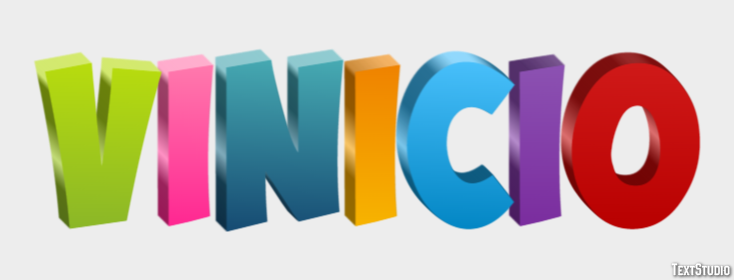 Vinicio Эффект текста