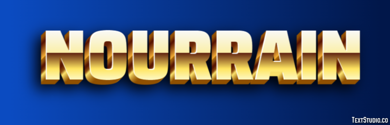 Nourrain Efeito de texto