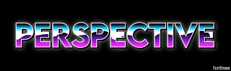 Perspective Efecto de Texto