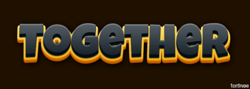 Together テキスト効果