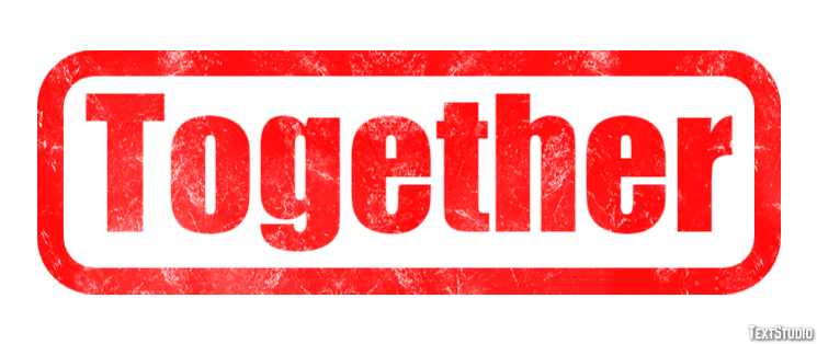 Together Tekst Effect