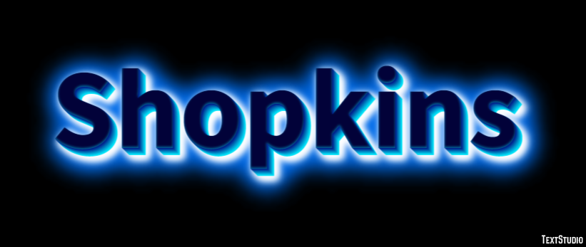 Shopkins Metin Efekti